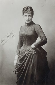 Lady Randolph Churchill by English Photographer